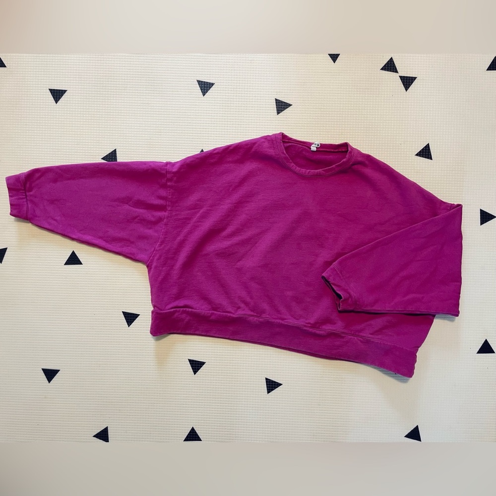 Ilana Kohn pink sweatshirt
